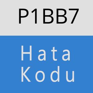 P1BB7 hatasi