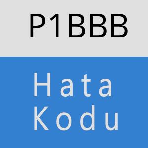 P1BBB hatasi