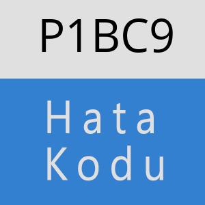 P1BC9 hatasi