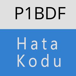 P1BDF hatasi