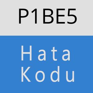 P1BE5 hatasi