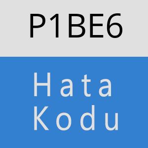 P1BE6 hatasi