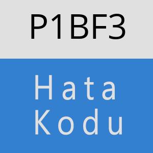 P1BF3 hatasi