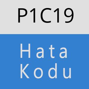 P1C19 hatasi