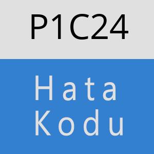 P1C24 hatasi