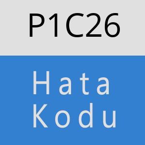 P1C26 hatasi