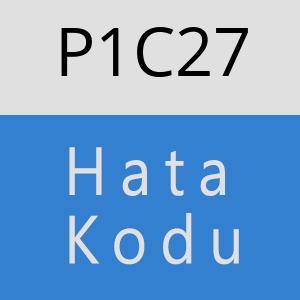 P1C27 hatasi