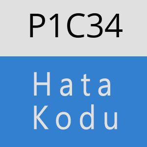 P1C34 hatasi