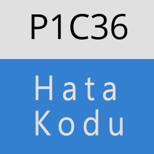 P1C36 hatasi