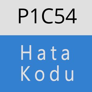 P1C54 hatasi