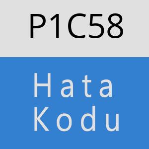 P1C58 hatasi