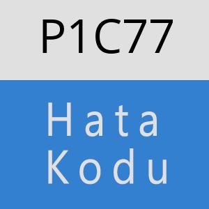 P1C77 hatasi