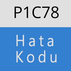 P1C78 hatasi