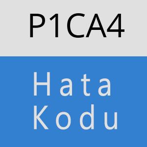 P1CA4 hatasi