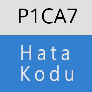 P1CA7 hatasi