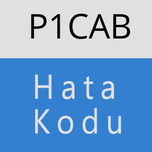 P1CAB hatasi