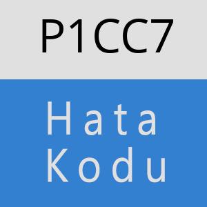 P1CC7 hatasi