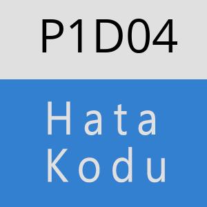 P1D04 hatasi