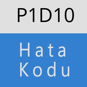 P1D10 hatasi