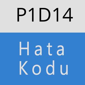 P1D14 hatasi