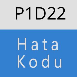 P1D22 hatasi