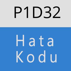 P1D32 hatasi