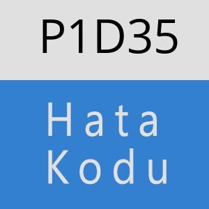 P1D35 hatasi