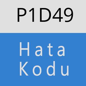 P1D49 hatasi