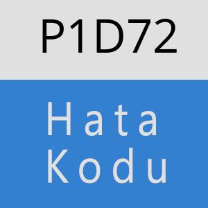 P1D72 hatasi