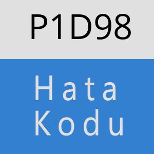 P1D98 hatasi