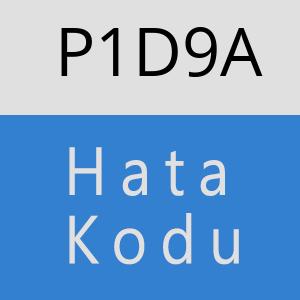 P1D9A hatasi