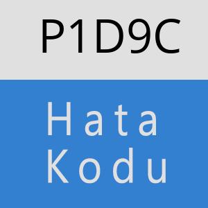 P1D9C hatasi