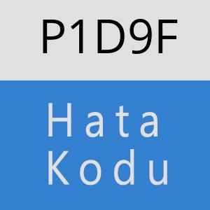 P1D9F hatasi