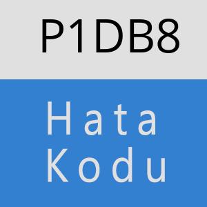 P1DB8 hatasi