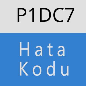 P1DC7 hatasi