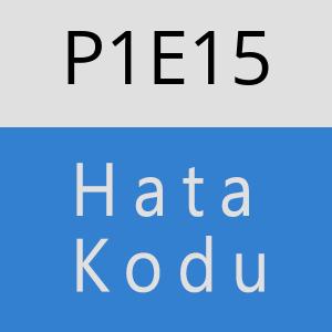 P1E15 hatasi