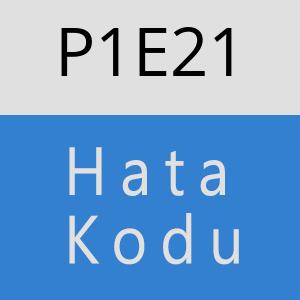 P1E21 hatasi