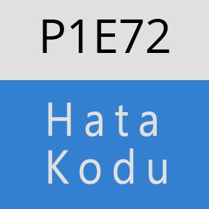 P1E72 hatasi