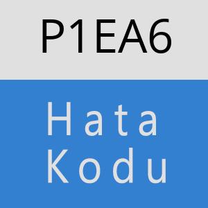 P1EA6 hatasi