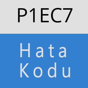 P1EC7 hatasi