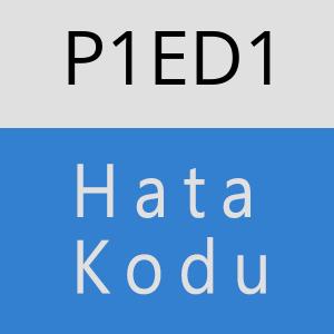 P1ED1 hatasi