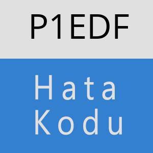 P1EDF hatasi