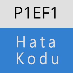 P1EF1 hatasi