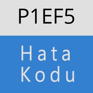 P1EF5 hatasi