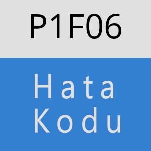 P1F06 hatasi