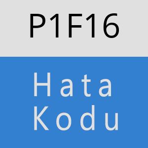 P1F16 hatasi