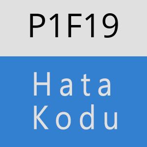 P1F19 hatasi