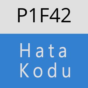 P1F42 hatasi