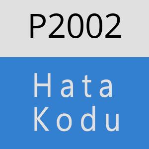 P2002 hatasi