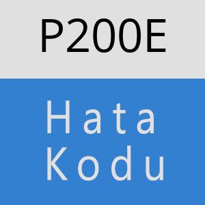 P200E hatasi